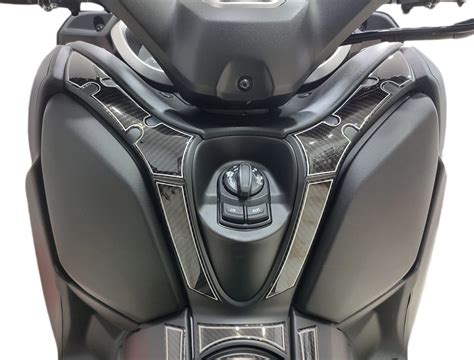 Yamaha Xmax 2018 2021 Karbon Desen Tank Pad Ve Torpido Pad Set