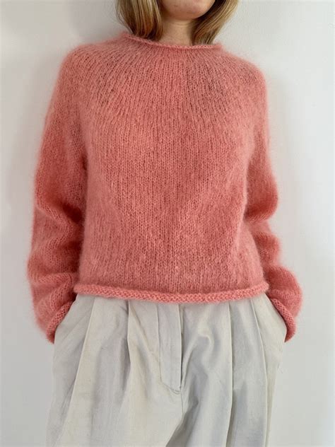 Plain Yoke Sweater