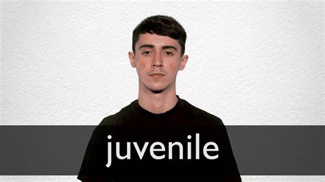 How to pronounce JUVENILE in British English - YouTube