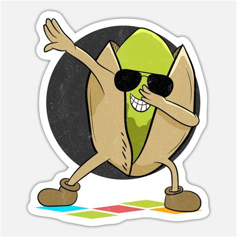 Pistachios Stickers Unique Designs Spreadshirt