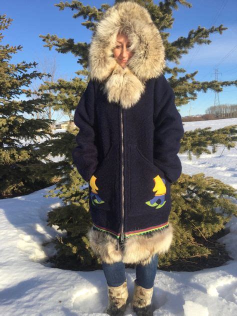 Vintage Authentic Eskimo Parka Made By Hand By Clotheswhorse Parka