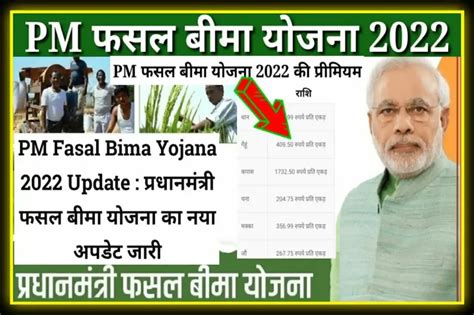 Pm Fasal Bima Yojana 2023 पीएम फसल बीमा योजना Cm Yogi Yojana