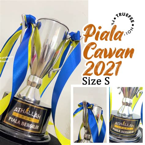 Jual PIALA LOGAM ALUMUNIUM CAWAN 2021 SIZE S CHAMPIONS CUP TROPHY TROPI