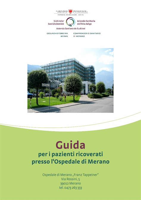 Pdf Guida S Dtiroler Sanit Tsbetrieb Regole Di Comportamento In