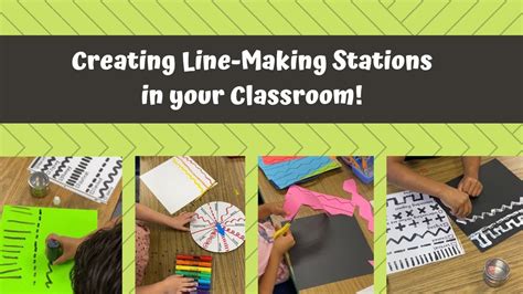 How To Create Line Making Stations Or Centers In The Art Room Youtube