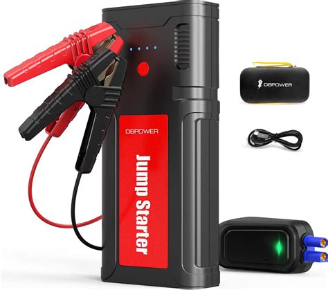 Dbpower Car Battery Jump Starter A Mah For Up To L