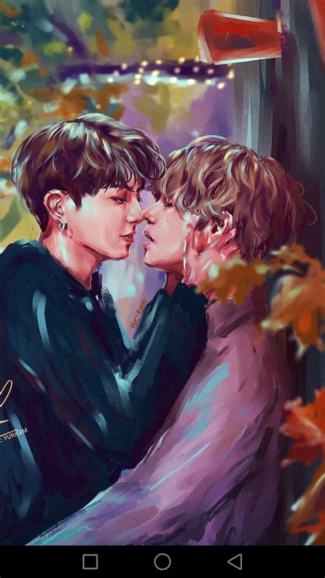 Pin By 𝙩𝙚𝙧𝙧𝙖𝙘𝙤𝙩𝙩𝙖♡♡ On Taekook In 2024 Vkook Fanart Cute Gay Couples