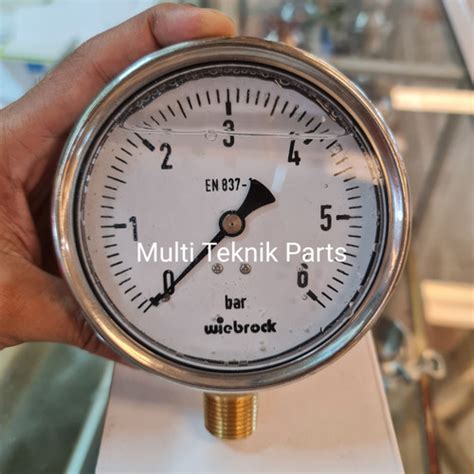 Jual Pressure Gauge Raket Stainless Kuningan Inch Bar Jakarta