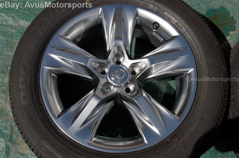 2014 Toyota Highlander Oem 19 Chromtec Wheels Tacoma Rx450 Rx350 Rx300 Venza Ebay