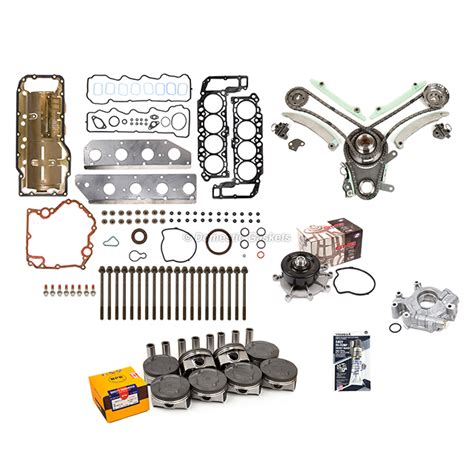 Overhaul Engine Rebuild Kit Fits 08 10 Dodge Dakota Ram Durango Jeepr 4