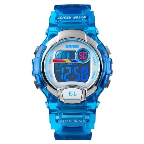 Sharphy Montre Enfant Gar On Led Num Rique Lumineux Multifonction