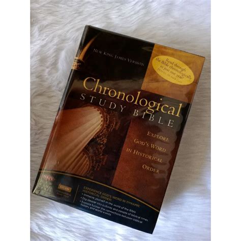 NKJV Chronological Study Bible | Shopee Philippines