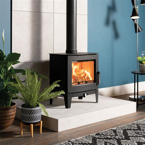 Stovax Futura 5 Ecodesign Plus Wood Burning Multifuel Stove Flames