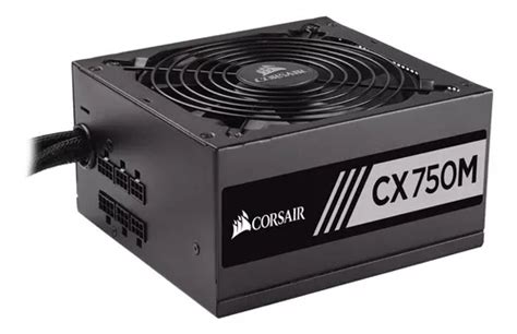 Fonte Corsair Cx750m 750w 80 Plus Bronze Semi Modular V2 Mercadolivre