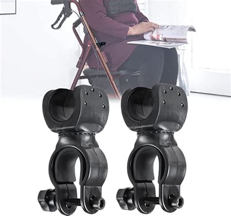 CHOYTONG Universal Gehstockhalter für Rollstuhl Rollator Krücken