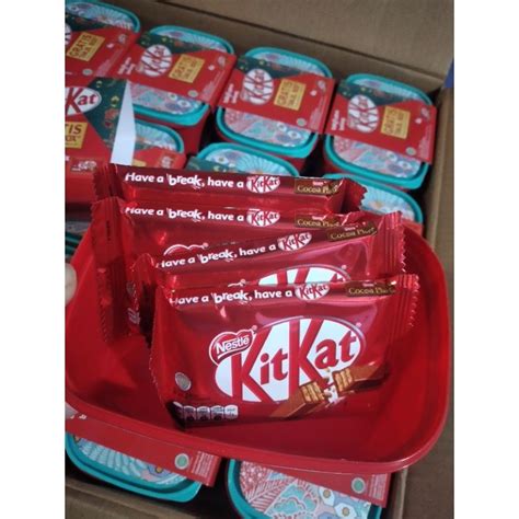 Jual Kit Kat Kitkat Coklat Chocolate F Kotak Bekal Kue Exp Maret