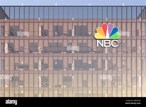 New York NY USA May 2 2022 Editorial Use Only 3D CGI NBC