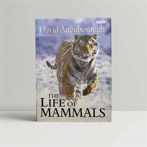 David Attenborough The Life Of Mammals First Uk Edition