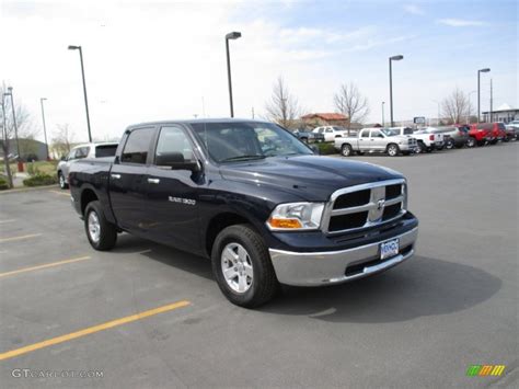 2012 Midnight Blue Pearl Dodge Ram 1500 Slt Crew Cab 4x4 92832815