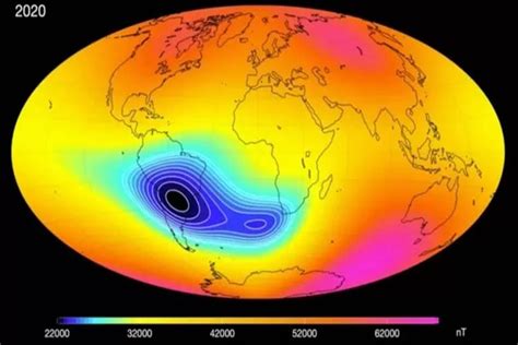 Anomalia No Campo Magn Tico Da Terra Cresce E Preocupa Cientistas