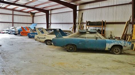 A Warehouse Full Of Barn Find Superbirds And Talladegas YouTube