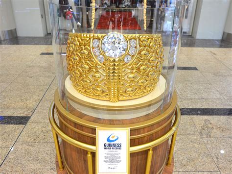 World S Largest Gold Ring On Display In Sharjah Your Money Gulf News