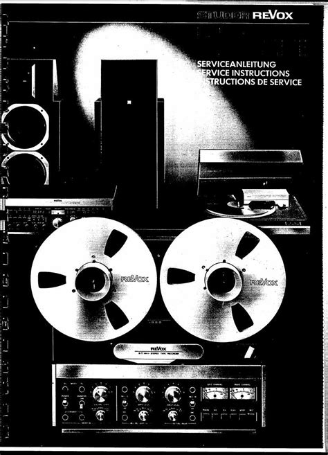 Revox B Owners Manual