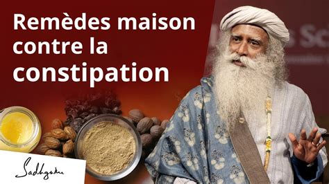 Remèdes maison contre la constipation YouTube