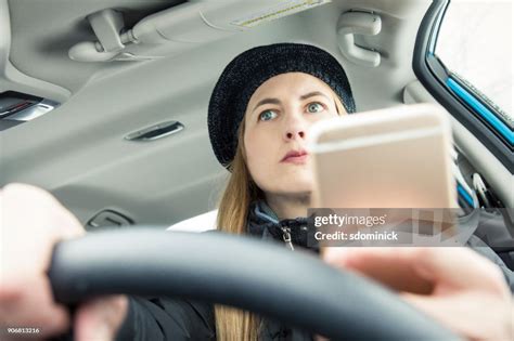 Texting While Driving High-Res Stock Photo - Getty Images