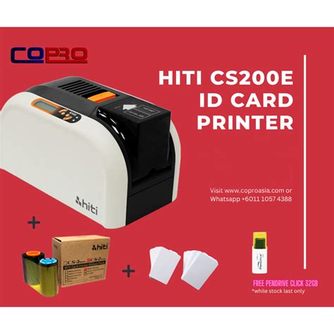 Id Card Printer Hiti Student Id Cs E Free Delivery Installation