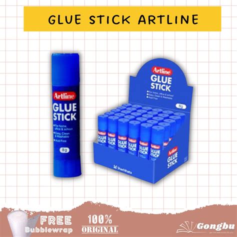 Jual Artline Glue Stick Lem Kertas Eg 8 Kecil Ecer Shopee Indonesia