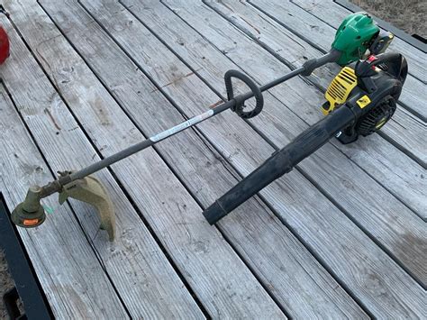 John Deere Leaf Blower Weed Eater Trimmer Bigiron Auctions