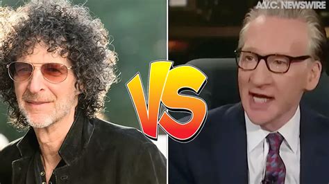 The feud between Howard Stern and the world’s smuggest man, Bill Maher, has come to a tentative ...