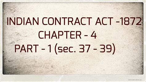 INDIAN CONTRACT ACT 1872 YouTube