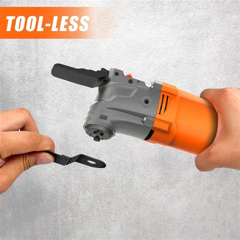 ENERTWIST Oscillating Tool 4 2 Oscillating Multitool Kit With 5