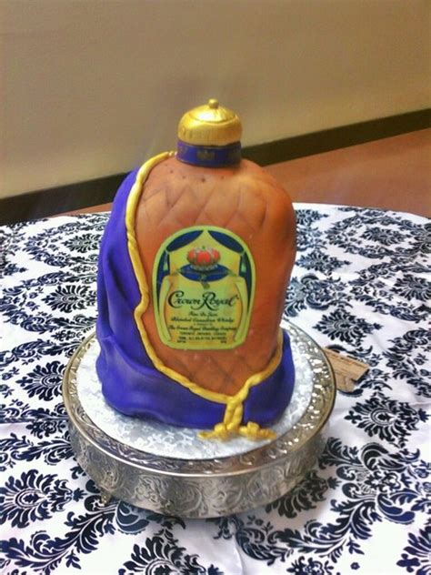 Crown Royal Bottle Grooms Cake Grooms Cake Wedding Food Creative Cakes