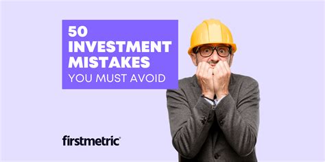 Investment Mistakes You Must Avoid