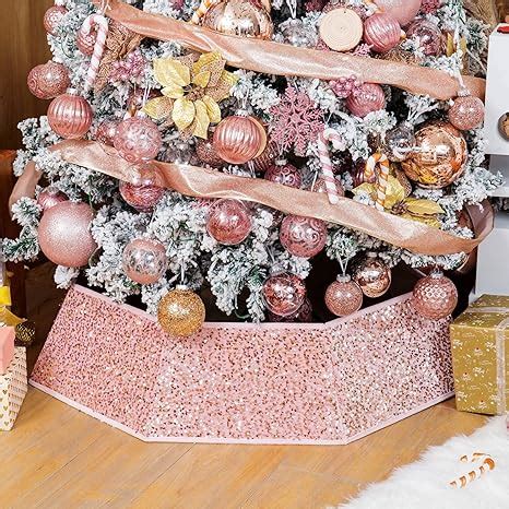 Amazon Xmasexp Christmas Tree Collar Inch Sequin Tree Skirt