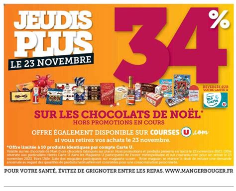 Promo Les Chocolats De Noël chez Hyper U iCatalogue fr