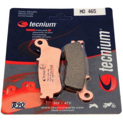 Plaquettes de Frein Avant TECNIUM MX Quad Métal Fritté MO465 EMP