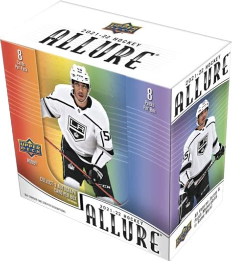 NHL Hockey 2021 22 Upper Deck Allure Hockey Trading Cards Hobby Box