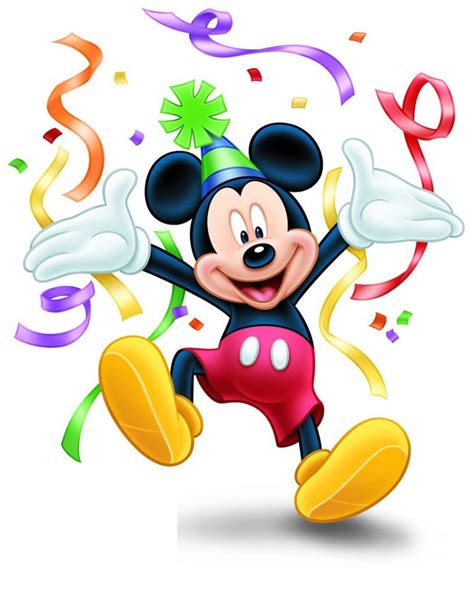 Mickey Mouse Birthday Clipart 3 Wikiclipart