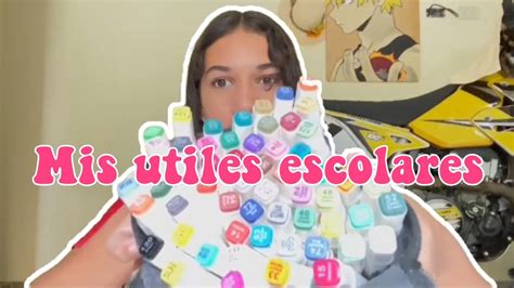 Haul De Tiles Escolares Mis Materiales Para El Colegio Youtube