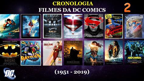 Cronologia De Filmes Dc Comics 1951 2019 Parte 2 3 Youtube