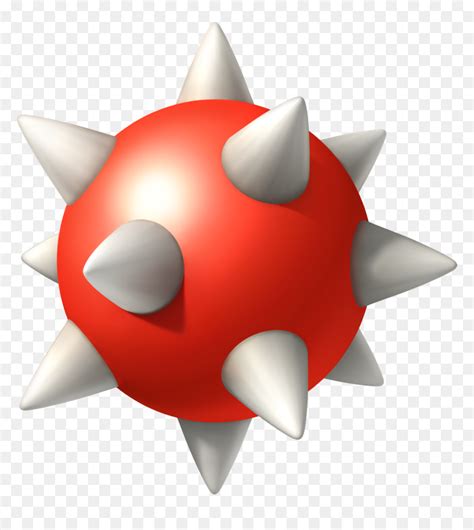 Super Mario Spike Ball, HD Png Download - vhv