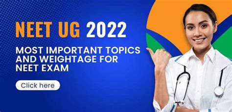 Neet Ug 2022 Most Important Subjects And Weightage For Neet Exam