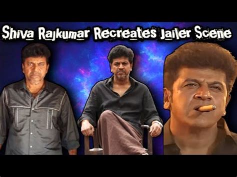 Shiva Rajkumar Recreates Jailer Scene Jailer Jailer