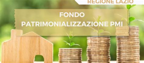 Regione Lazio Fondo Patrimonializzazione PMI Sfera Servizi Analisi