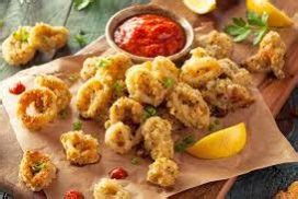 Fried Calamari Recipe Laura Vitale Laura In The Kitchen