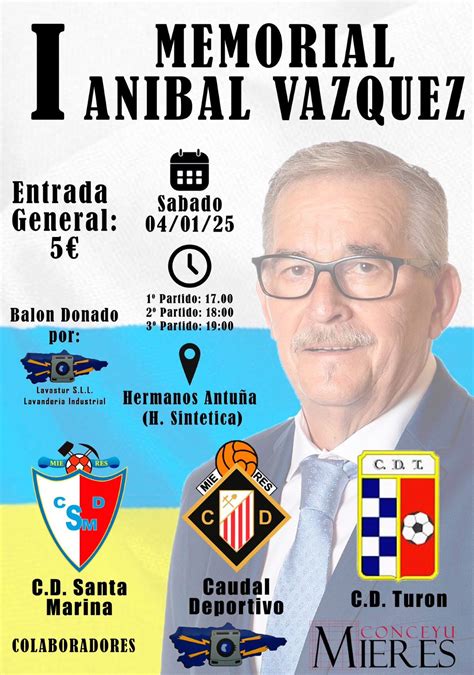 Fútbol: I Memorial Aníbal Vázquez - Ayuntamiento de Mieres